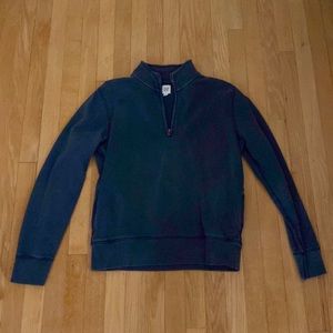 Men’s Vintage Navy Gap Quarter Zip